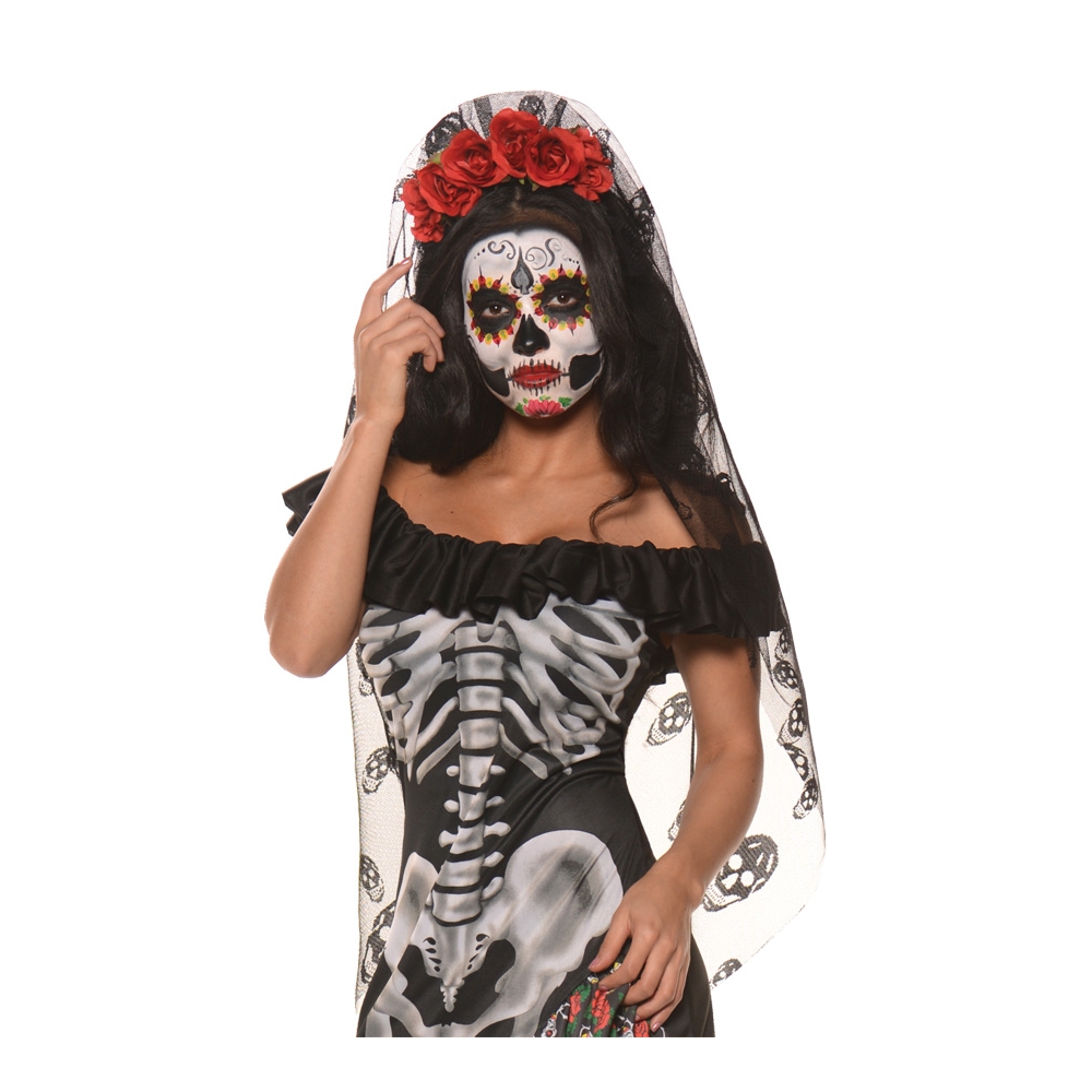 Day Of The Dead Mantilla