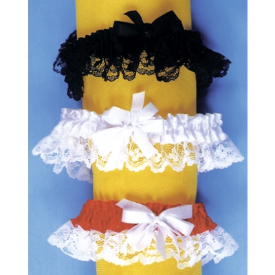 Garter Lace Black Single