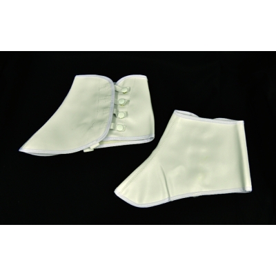 Spats Short Vinyl Lg Xl Wht