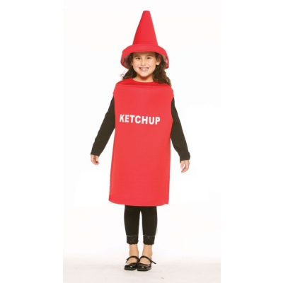 Ketchup Child Costume 7-10