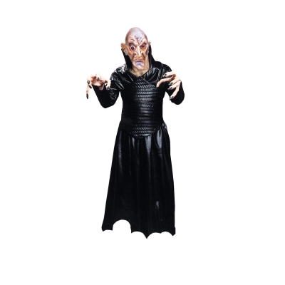 Robe Leather Like Black