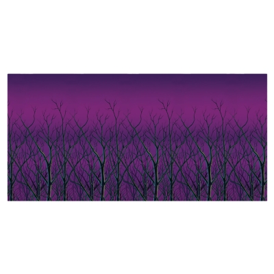 Spooky Forest Treetops Backdro