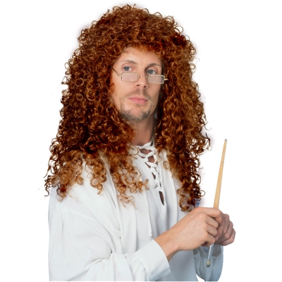 Wig Curly Extra Long Auburn