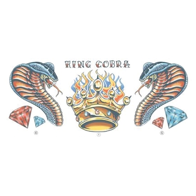 Neck Tattoo Cobra