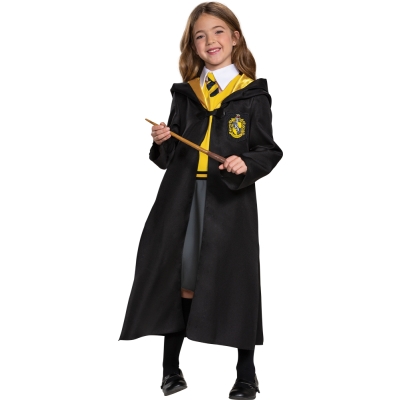 Girl's Hufflepuff Dress Classic Costume Child LG (10 - 12)