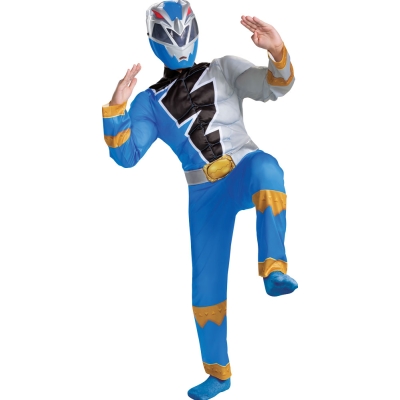 Blue Ranger Dino Fury Musc 4-6