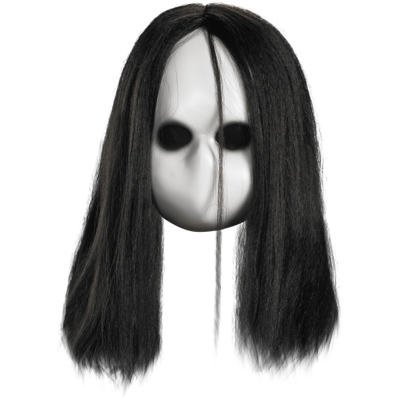 Blank Black Eyes Doll Mask