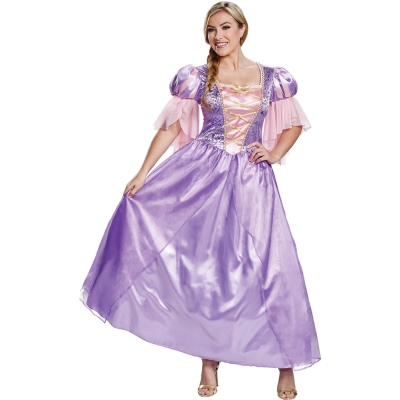 Women's Rapunzel Deluxe Costume Adult MD (8 - 10)