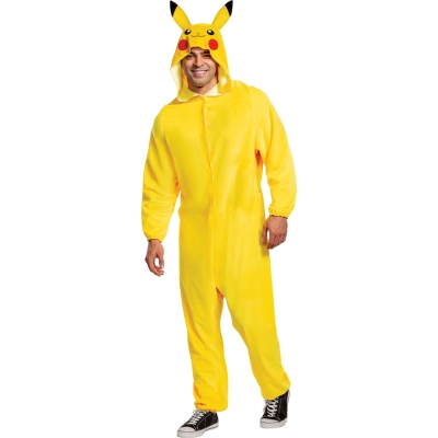Men's Pikachu Classic Costume Adult SM/MD