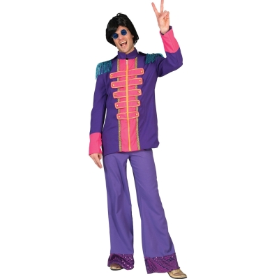 Fab 60'S Jacket Purple Ad Med