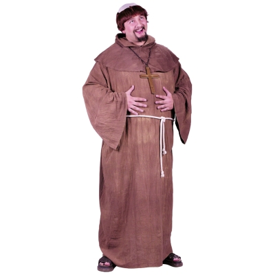Medieval Monk Plus Size