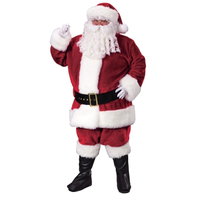 Santa Suit Plush Crimson Xxl