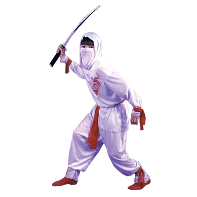 White Ninja Dlx Child Med