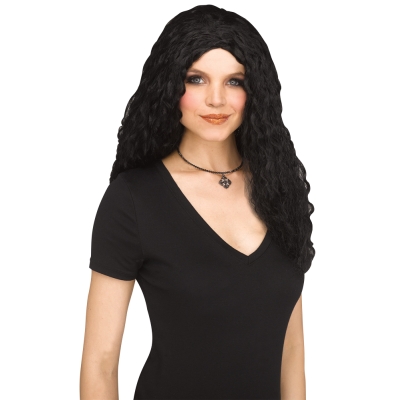 Crimped Sorceress Wig Black
