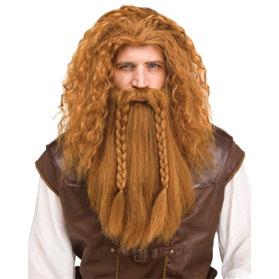 Auburn/Viking Wig & Beard