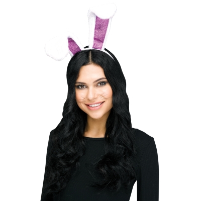 Bunny Headband White
