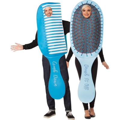 Comb And Brush Couples Costume