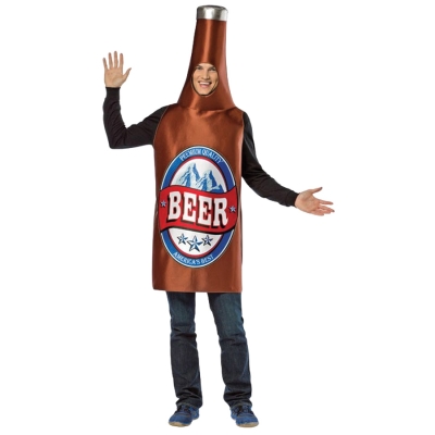 Beer Bottle Adult Costume