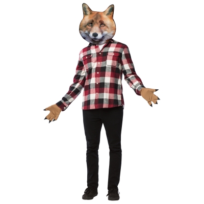 Fox Head With Paws