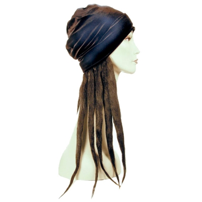 Dread Lock Hat Bargain Black