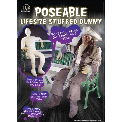 Dummy Poseable With Hands-Arms