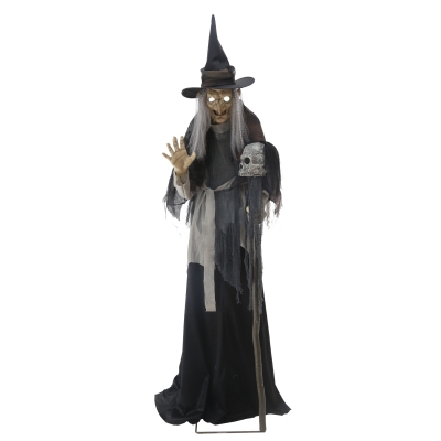 Lunging Haggard Witch Animated