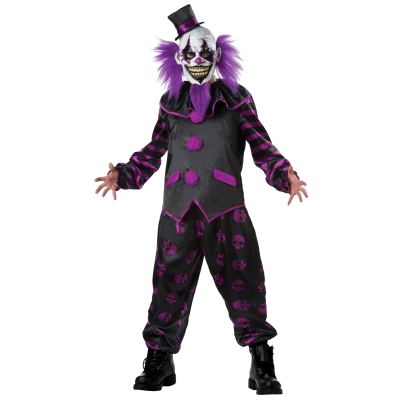 Bearded Clown Costume Ad Large