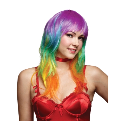 Rainbow Multicolor Wig