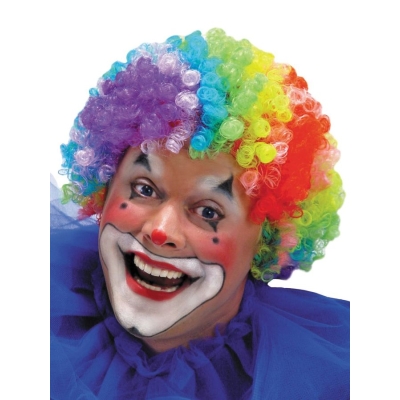 Wig 7 Color Clown