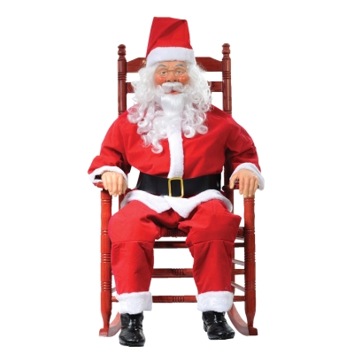 Rocking Chair Santa Boxed