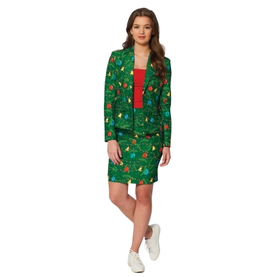 Women Christmas Green Tree 10