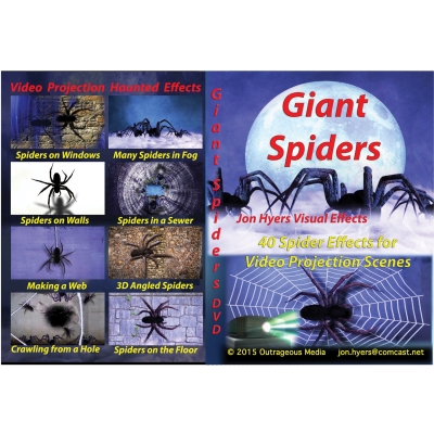 Usb Giant Spiders Digital Decor