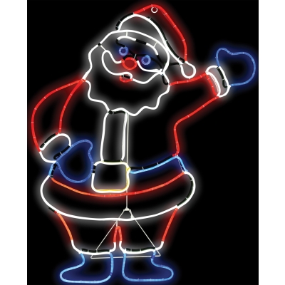 Light Glo Santa