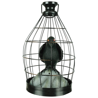 Crow In Cage Animated