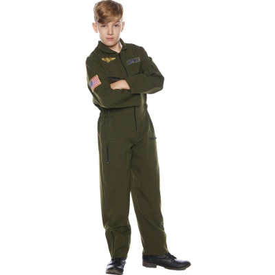 Flight Suit Child Khaki Large