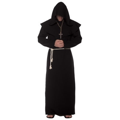 Monk Robe Adult Black