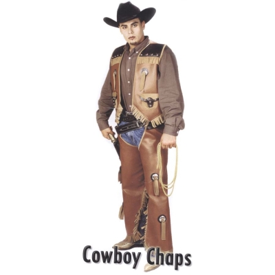 Vest And Chaps Set Adult