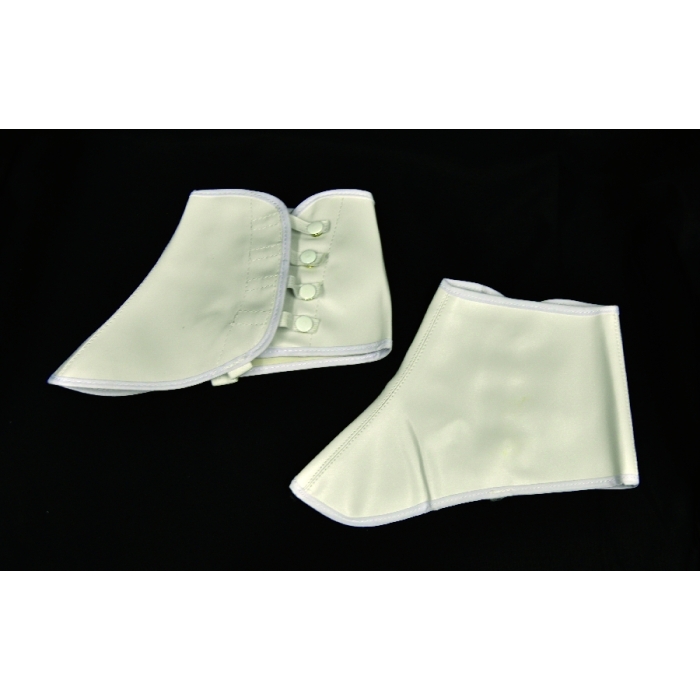 Spats Short Vinyl Sm Md Wht