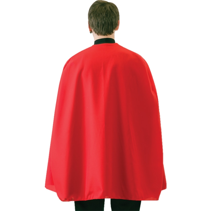 Red Superhero Cape Adult 36In