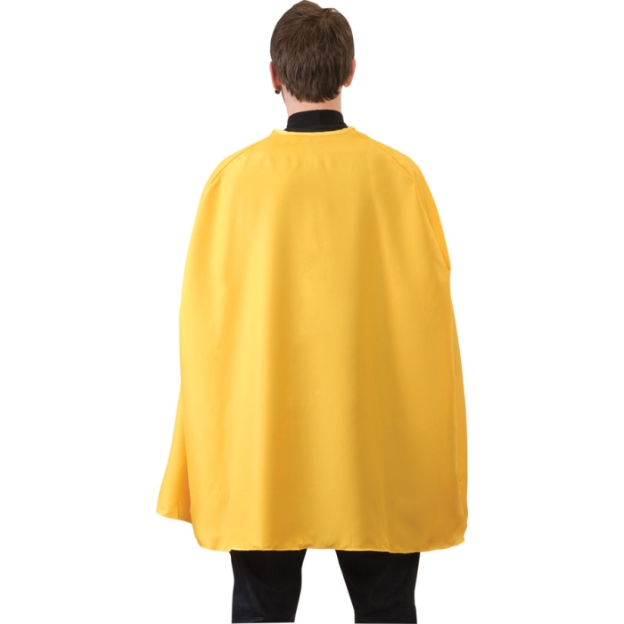 Yellow Superhero Cape Adult 36