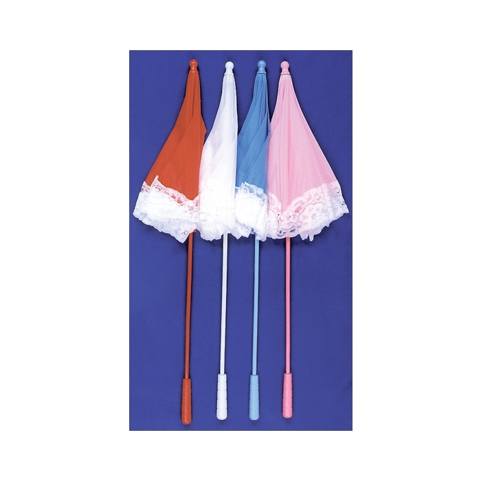 Parasol Nylon Ruffle Blue