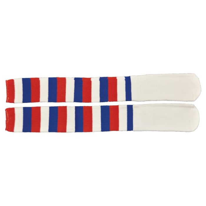 Socks Clown Red White Blue