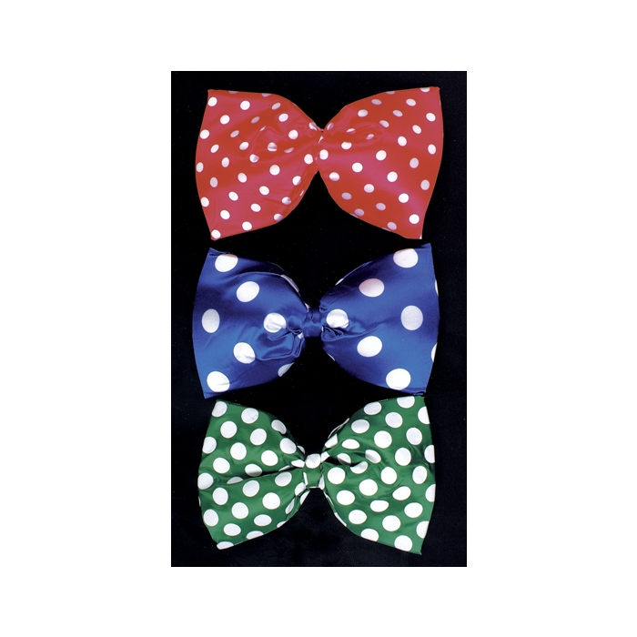 Bow Tie Jumbo Polkadot Green