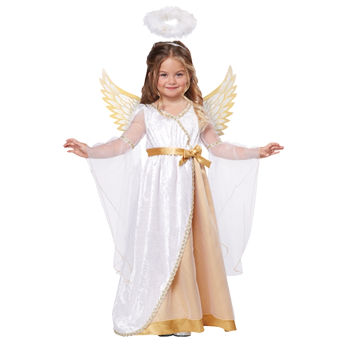 Girl's Sweet Little Angel Toddler Costume Toddler (3 - 4T)