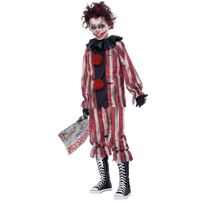 Boy's Nightmare Clown Costume Child XL (12 - 14)