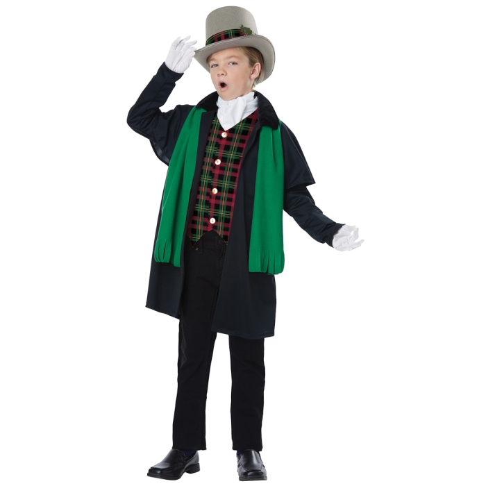 Boy's Holiday Caroler Costume Child S (6 - 8)