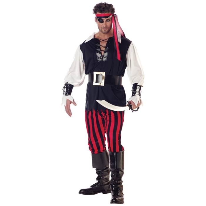 Cutthroat Pirate Adlt Lg 42 44