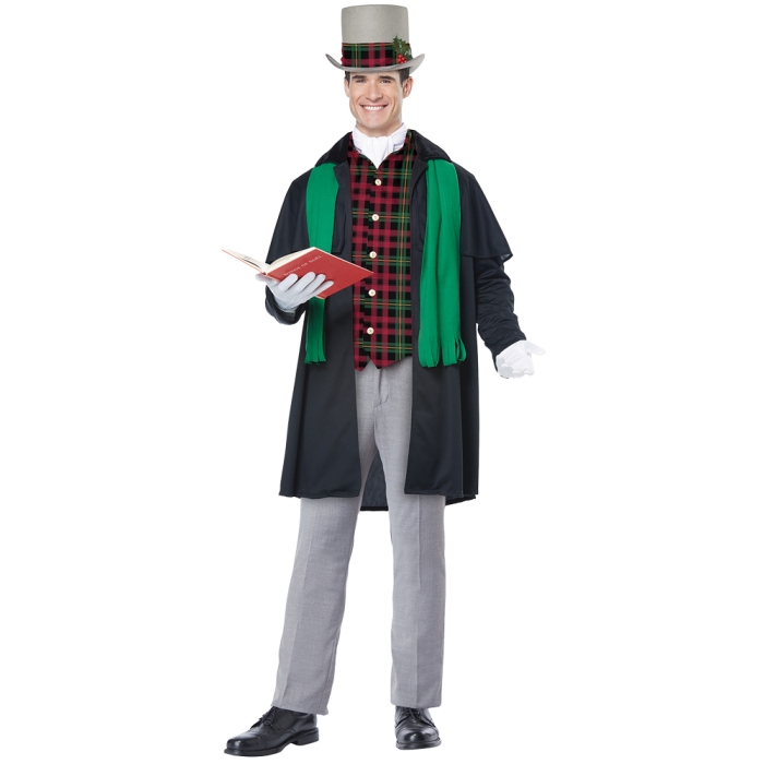 Men's Holiday Caroler Costume LG
