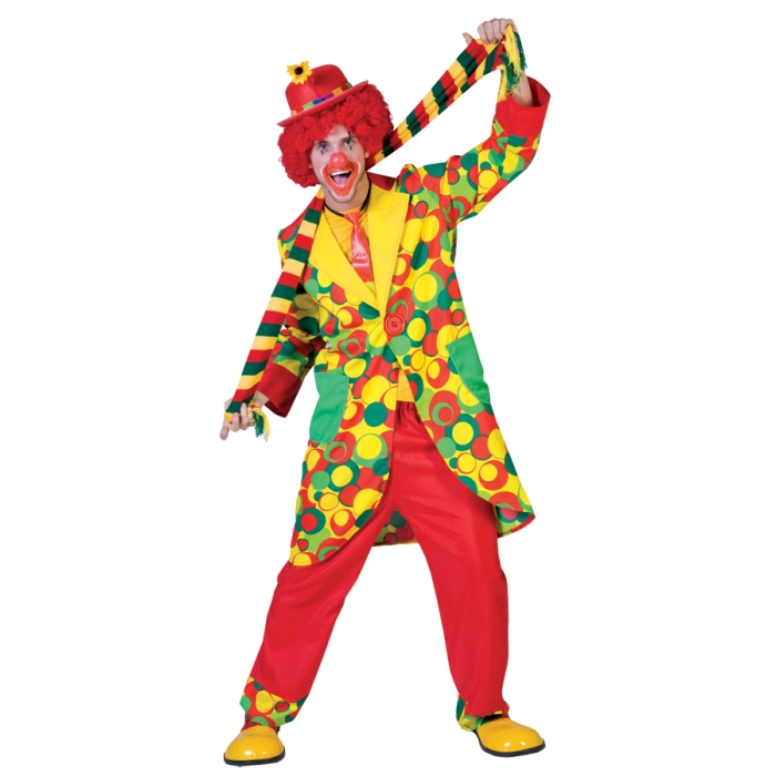 Bubbles Clown Adult Small