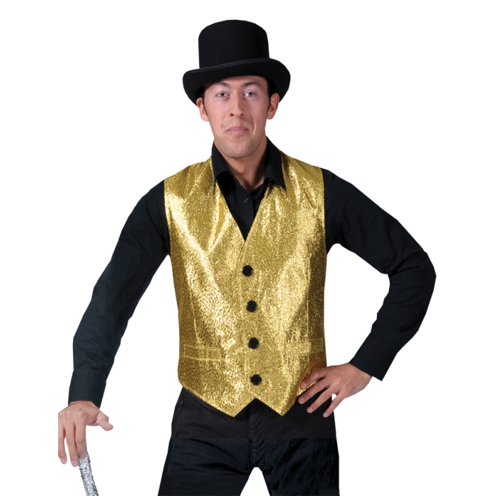 Gold Vest Adult Large
